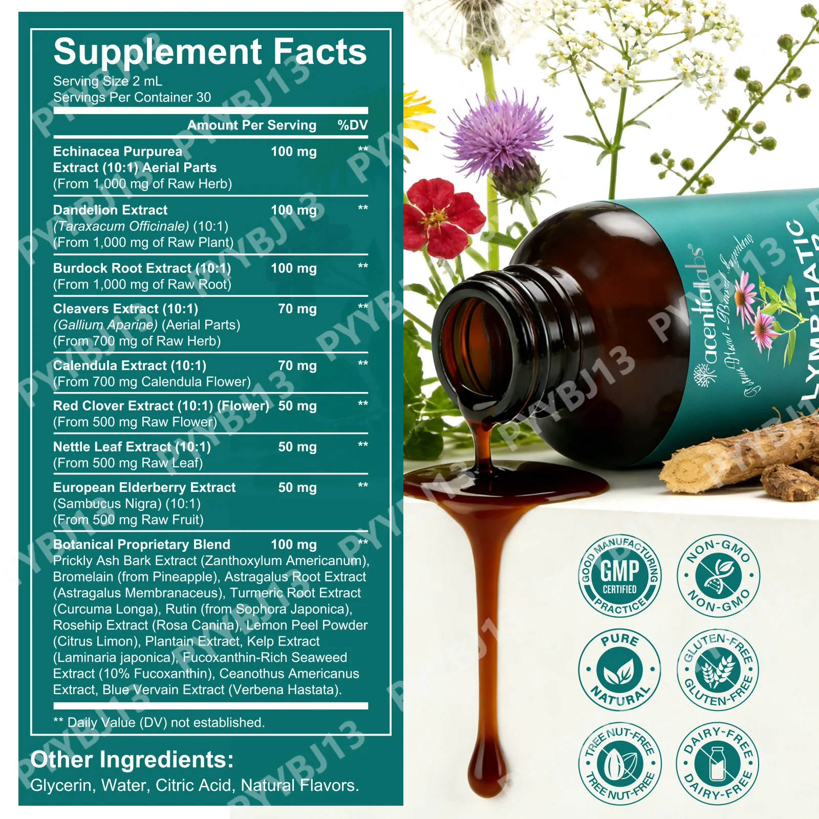 Acentiallabs 21-in-1 Advanced  - огляд і ціна Herbal Wellness Drops