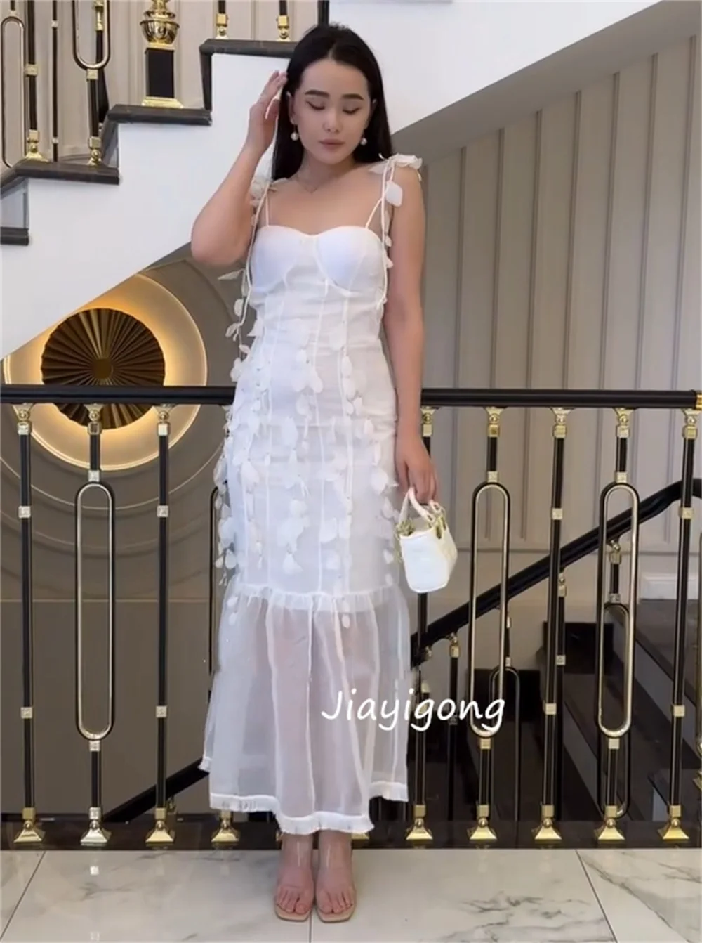 Robes mi-longues sirène plissées élégantes personnalisées, bretelles Spaghetti, sur mesure, pour occasions, fête, Pastrol Simple