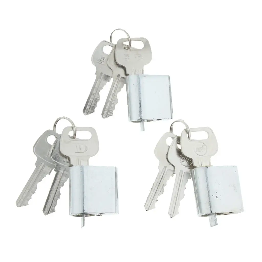 Safety Lock Cylinder Anti Drill Metal Oval Profile Cylinder for PVC Window Door Home Protection