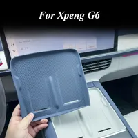 For Xpeng G6 Car Wireless Charging Panel Silicone Pad Dust Slip Car Decoration Waterproof Modification Auto Refit Accessories