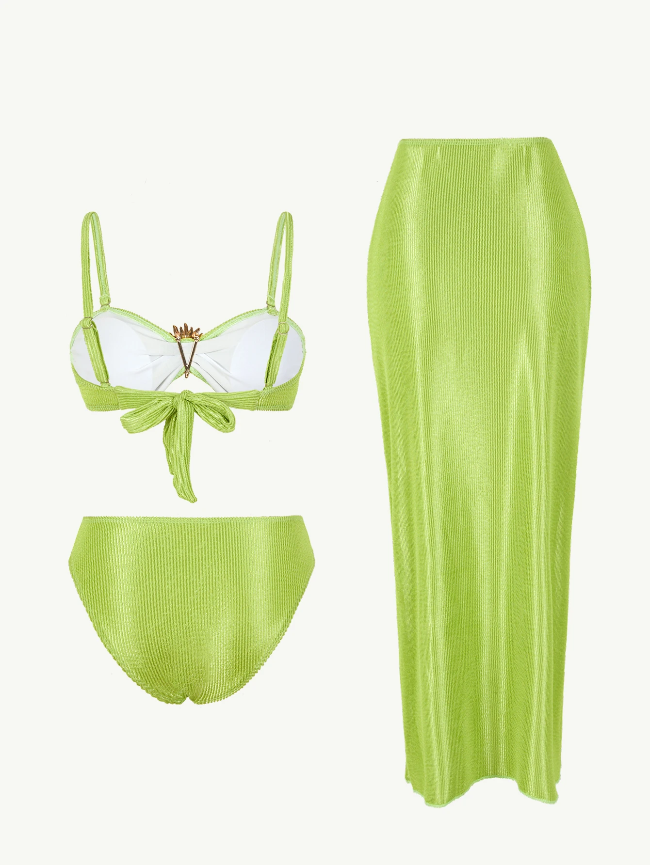 3 pièces Bikinis 2025 Sexy à bretelles maillot de bain femmes tournesol maillots de bain femmes baigneurs maillot de bain maillots de bain