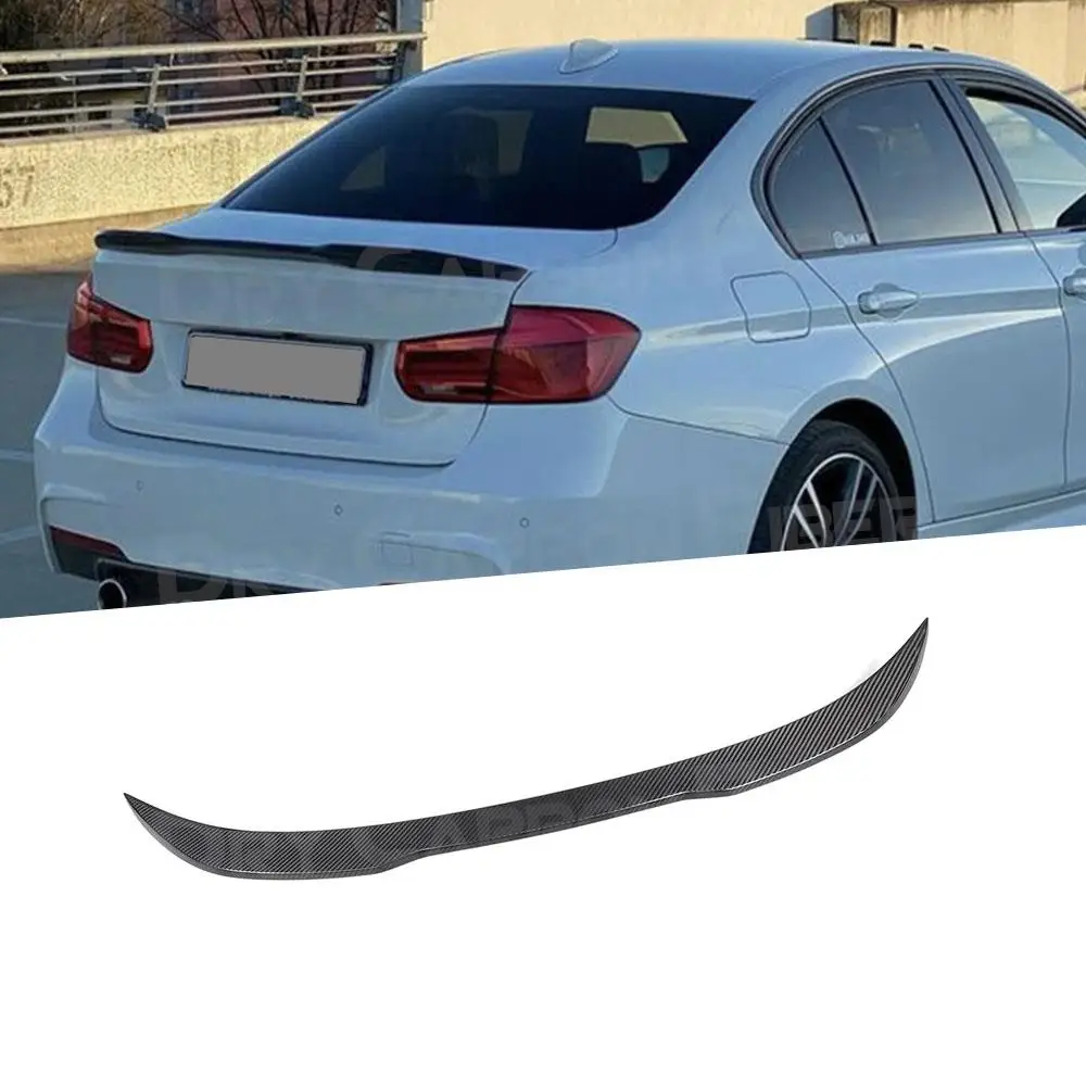 

Car Rear Trunk Spoiler Wing Boot Lip for BMW 3 Series F30 F80 M3 Sedan 2012-2018 Gloss Black Rear Deck Spoiler Car Wing