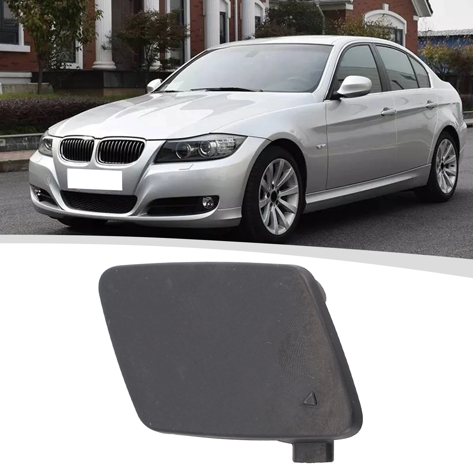 Enhance the Appearance and Protection of Your For BMW 3 E90 E91 2009 2012 M SPORT with this Tow Hook Eye Cover