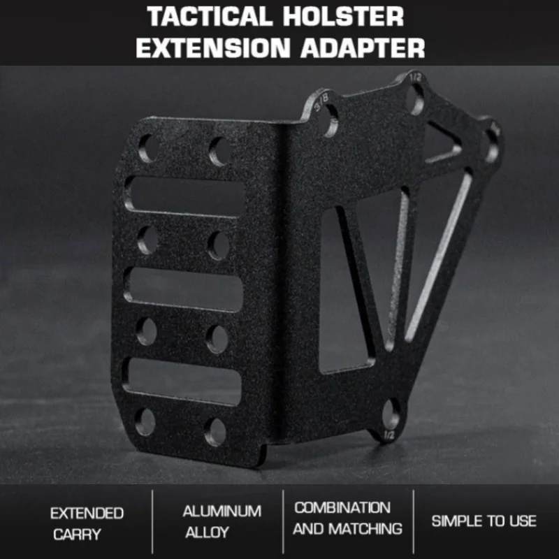 

Tactical Extensional Adapter Quick Pull Holster | Low Profile Extension Mount | For Wilderness Adventure Accessories