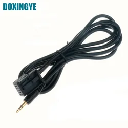 DOXINGYE 3.5MM Male AUX Audio Cable Car Radio Digital CD Changer Adapter 12PIN Plug for BMW Z4 E85 X3 E83 E39 E60 E61