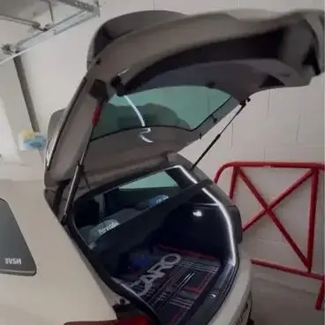 

Амортизаторы задней двери багажника с пружиной для Volkswagen Polo Mk5 6R 6C 61 хэтчбек 2009-2017, газовые пружины, амортизаторы, демпферы