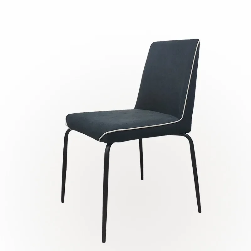 Western restaurant table and chair combination, hotel cafe music restaurant metal dining chair, wrought iron soft bag chair
