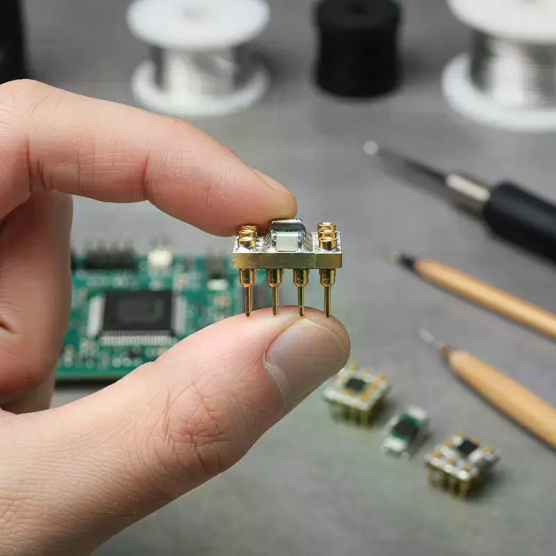 8 Pin Dual Op Amp Socket Gold Plated HiFi Audio Upgrade for HiFi DIY Decoupling Preamp Amplifier
