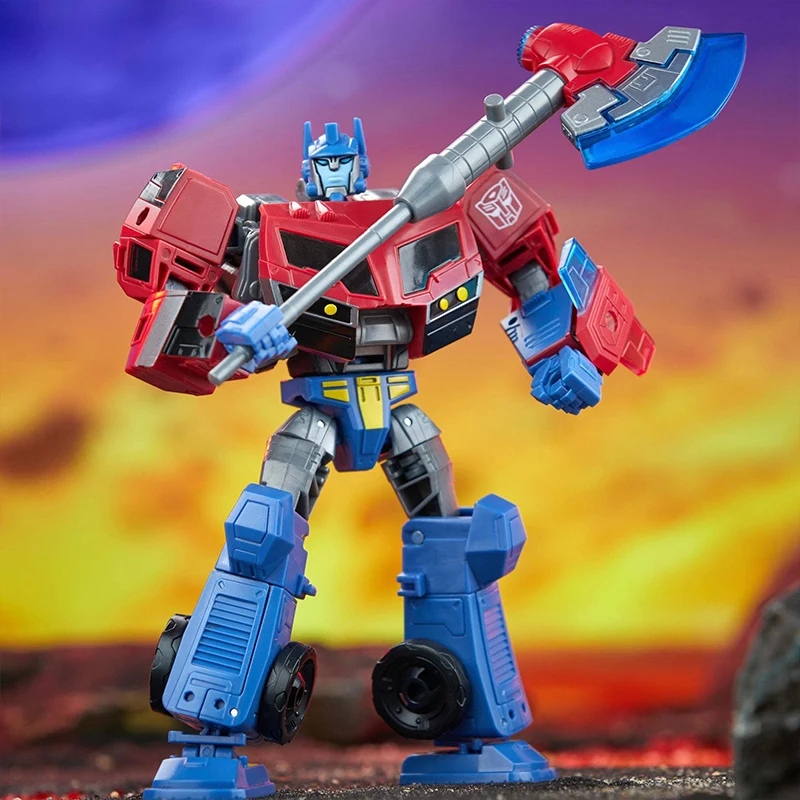 18cm hasbro optimus prime transformadores original caixa montagem anime gamefigure modelo de ação decoração boneca presente brinquedo