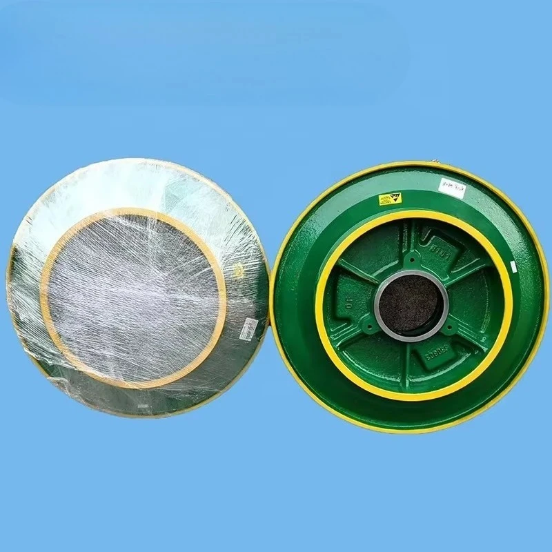 MX10 480mm Elevator Traction Sheave Elevator Wheel KM650803H02 for Elevator Systems