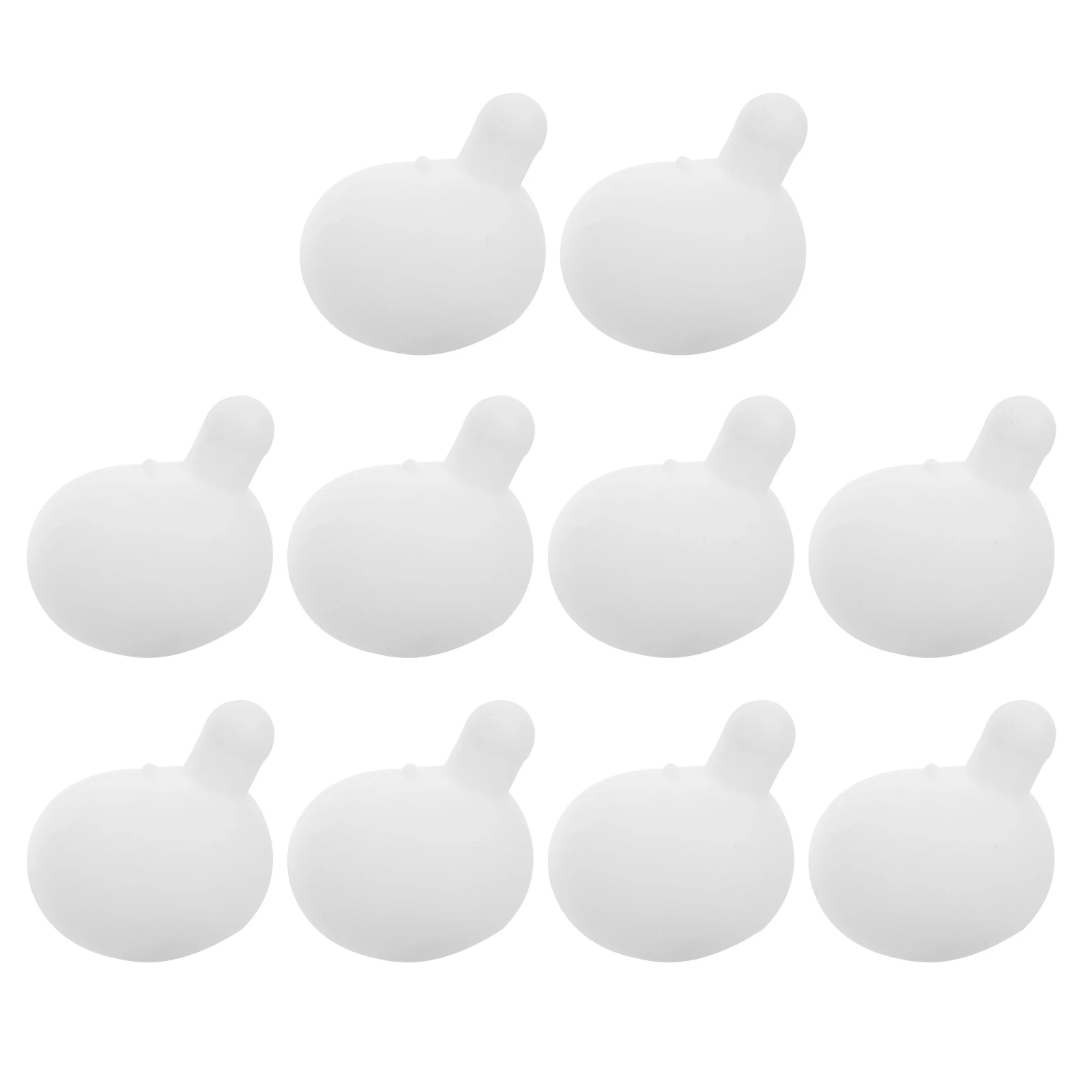 10Pcs Silicone Bubble Insert for DIY Creative Bubble Making Children Parties Games Outdoor Fun Accessories