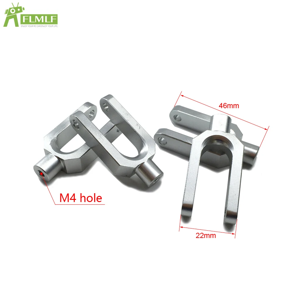 Alloy Shock Absorber Suspension Fork M4 Hole or M5 Holes Fit for 1/5 FS Racing Rc Car Toys Games Parts image 2