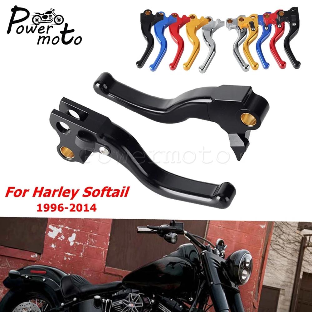 Motorcycle Clutch Hand Brake Lever For Harley Softail Breakout Heritage Classic Springer Convertible CVO/SE Night Train 1996-204