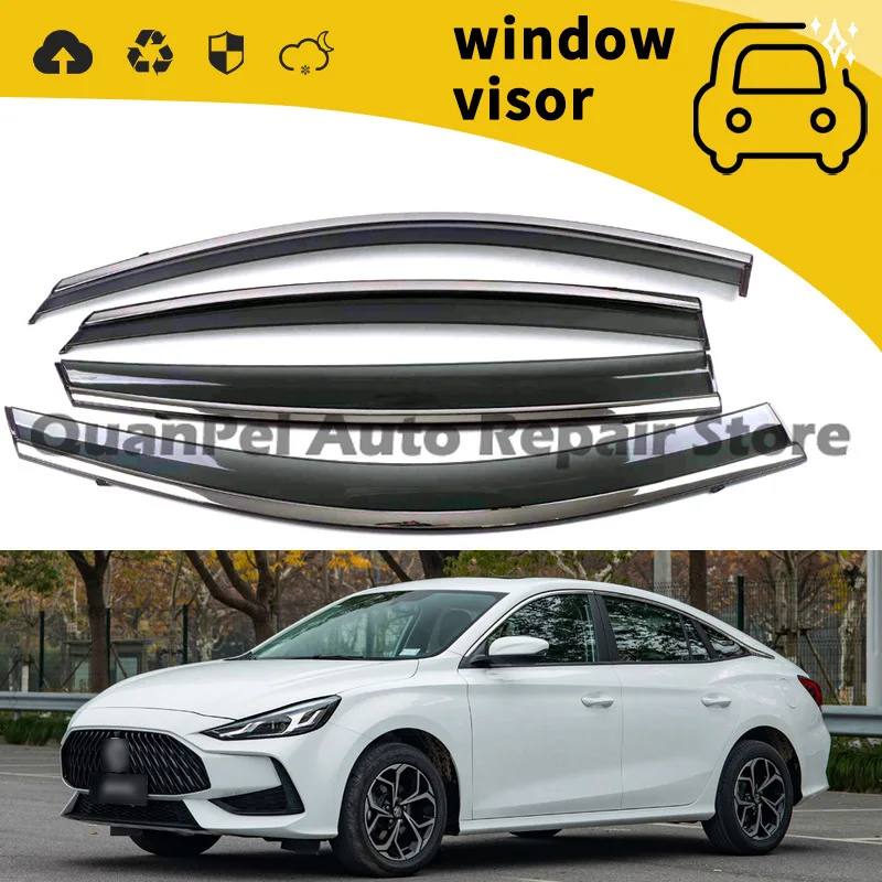 Well-crafted rain guards For MG6 2017-2018,original match anti deform,durable for protection and exterior decoration.