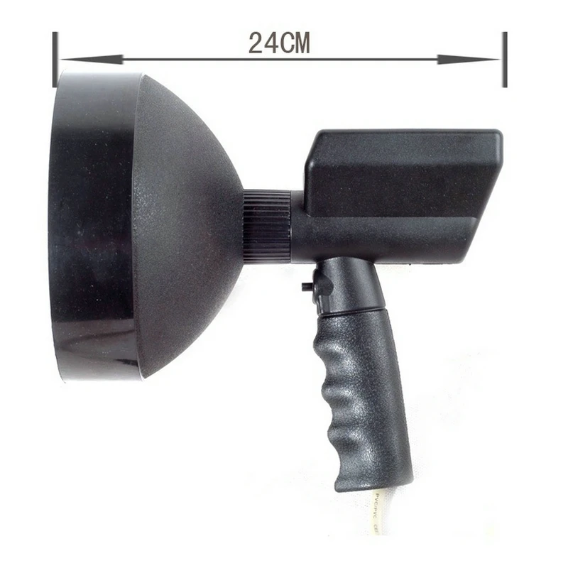 1Piece Handheld Hunting Spotlight 100W 7" Portable Lamp Camping Lights - view 2