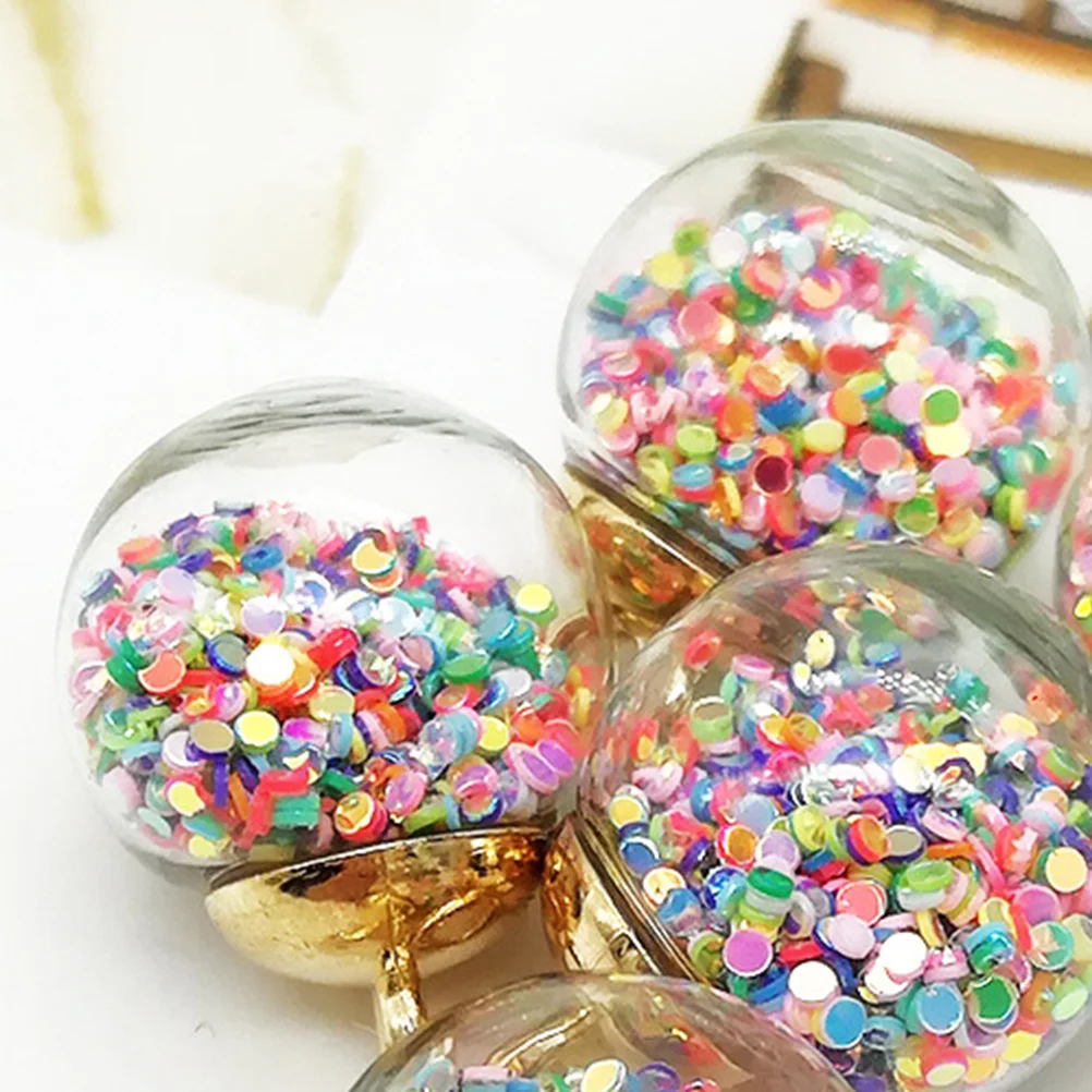 

20Pcs 16mm Multicolor Glass Ball Pendants Sequins Charms DIY Necklace Bracelet Earrings Accessories Craft Jewelry Making