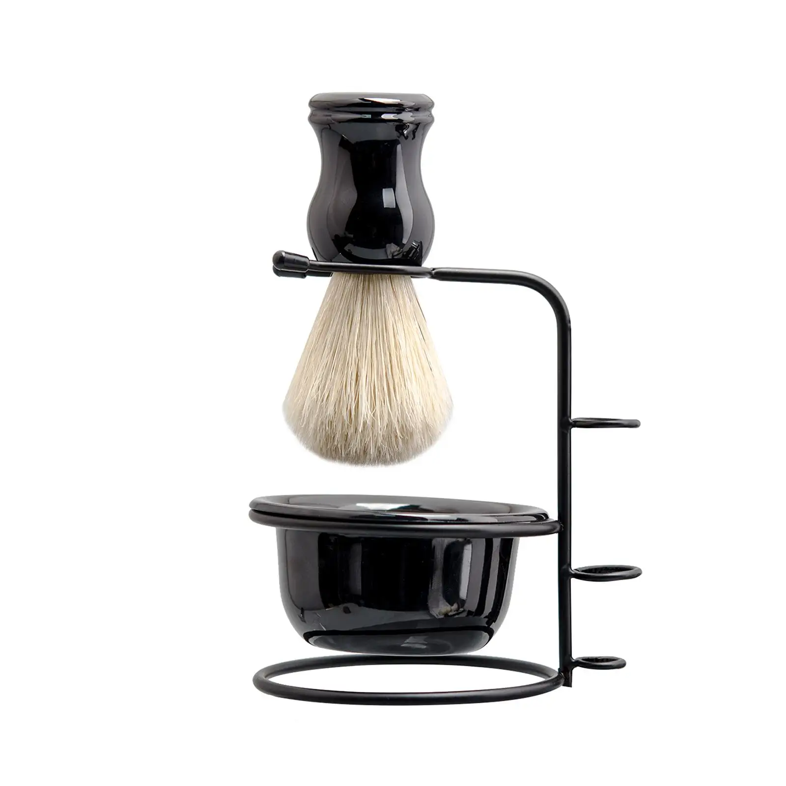 Shaving Kit for Men Elegant Premium Soap Bowl Mug Shaving Brush Stand Holder