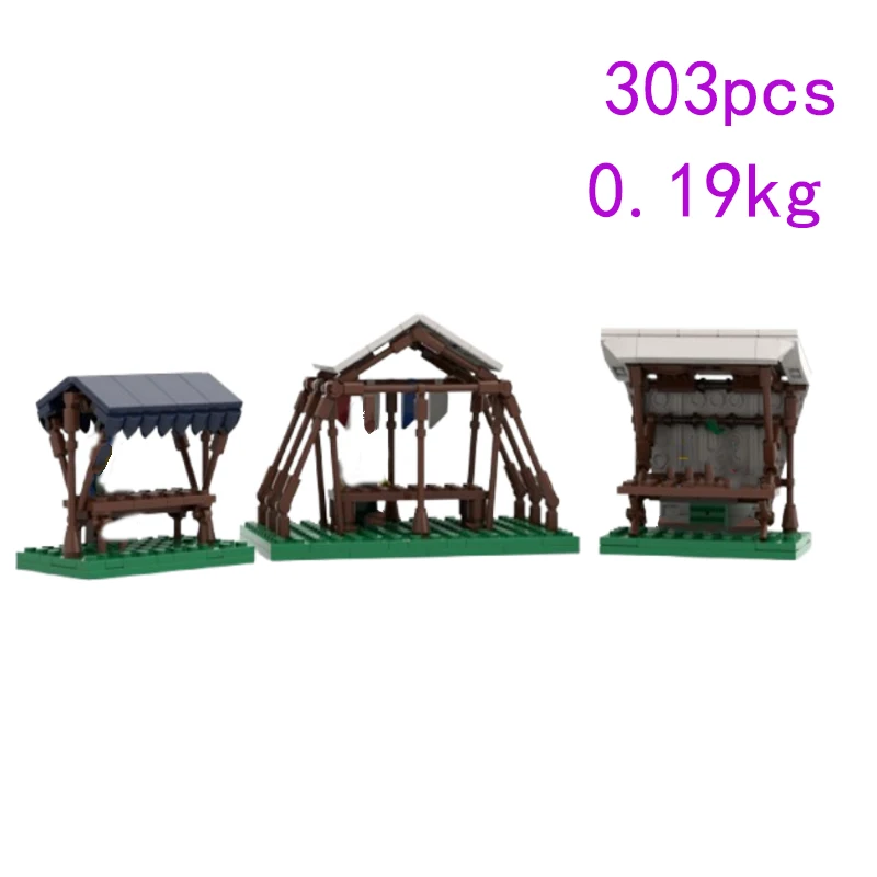 32 spot MOC-139581 168928 152603 bricolage assemblage de petites particules bloc de construction puzzle jouet modèle coffret cadeau ornements