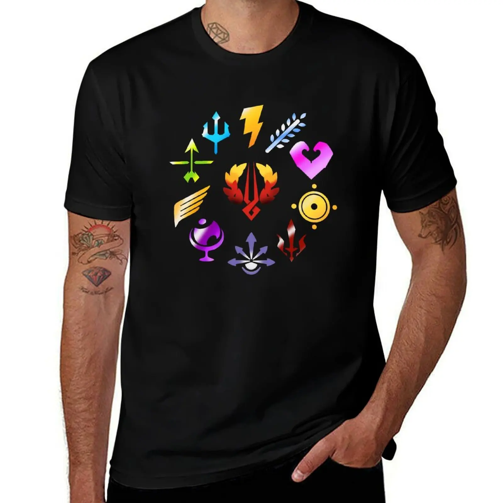 Hades Boons of Olympus T-Shirt Quick Dry Light Sports T-Shirt