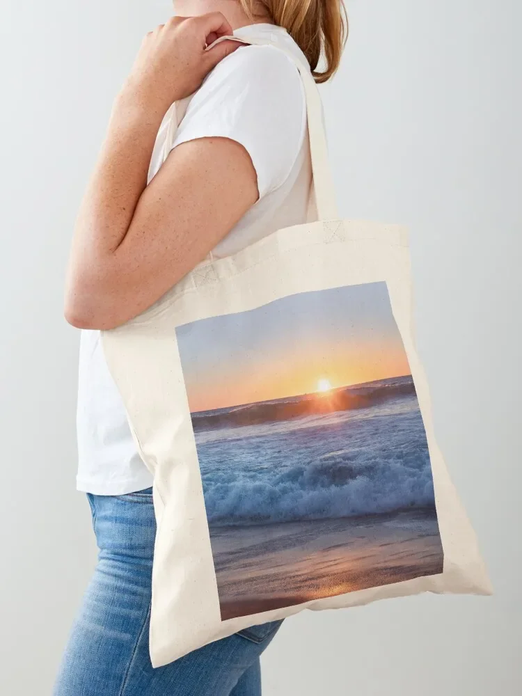 

Santa Barbara Beach CA Evening Sunset Tote Bag bags for women bag luxury women great bag Canvas for women
