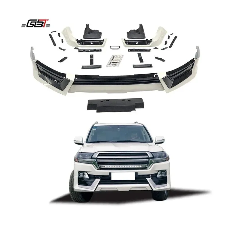 

Модель ZAIQU Factory LC200, обновленный комплект для внешнего бампера, 2016-2020, аксессуары для модели Land Cruiser 200