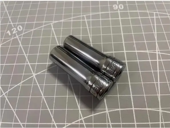 

Imported from the United States, second-hand medium-flying long sleeve 3/8 square head sleeve, sleeve size 7/16 3/8 12-angle