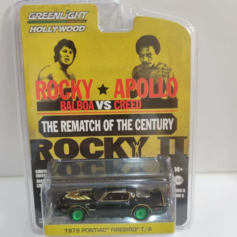 

1/64 1979 PONTIAC FIREBIRD T/A Rocky II Stallone Collection Diecast Simulation Model Car Toys