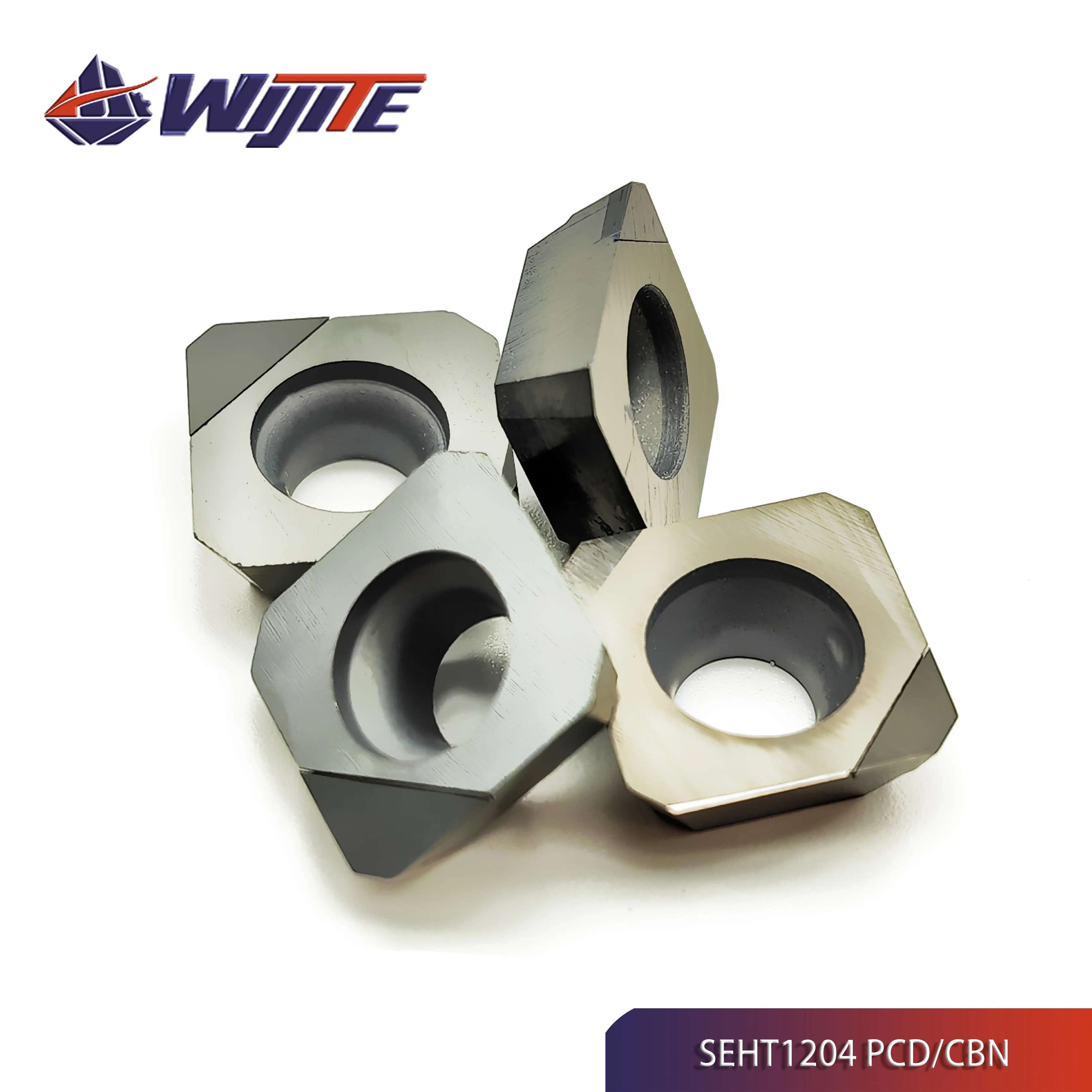 PCD CBN SEHT1204 CNC face milling cutter High quality turning blade for copper aluminum and other non-ferrous metals