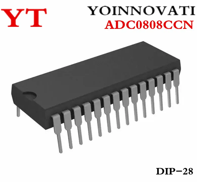 

10pcs/lot ADC0808CCN ADC0808 DIP-28 Best quality