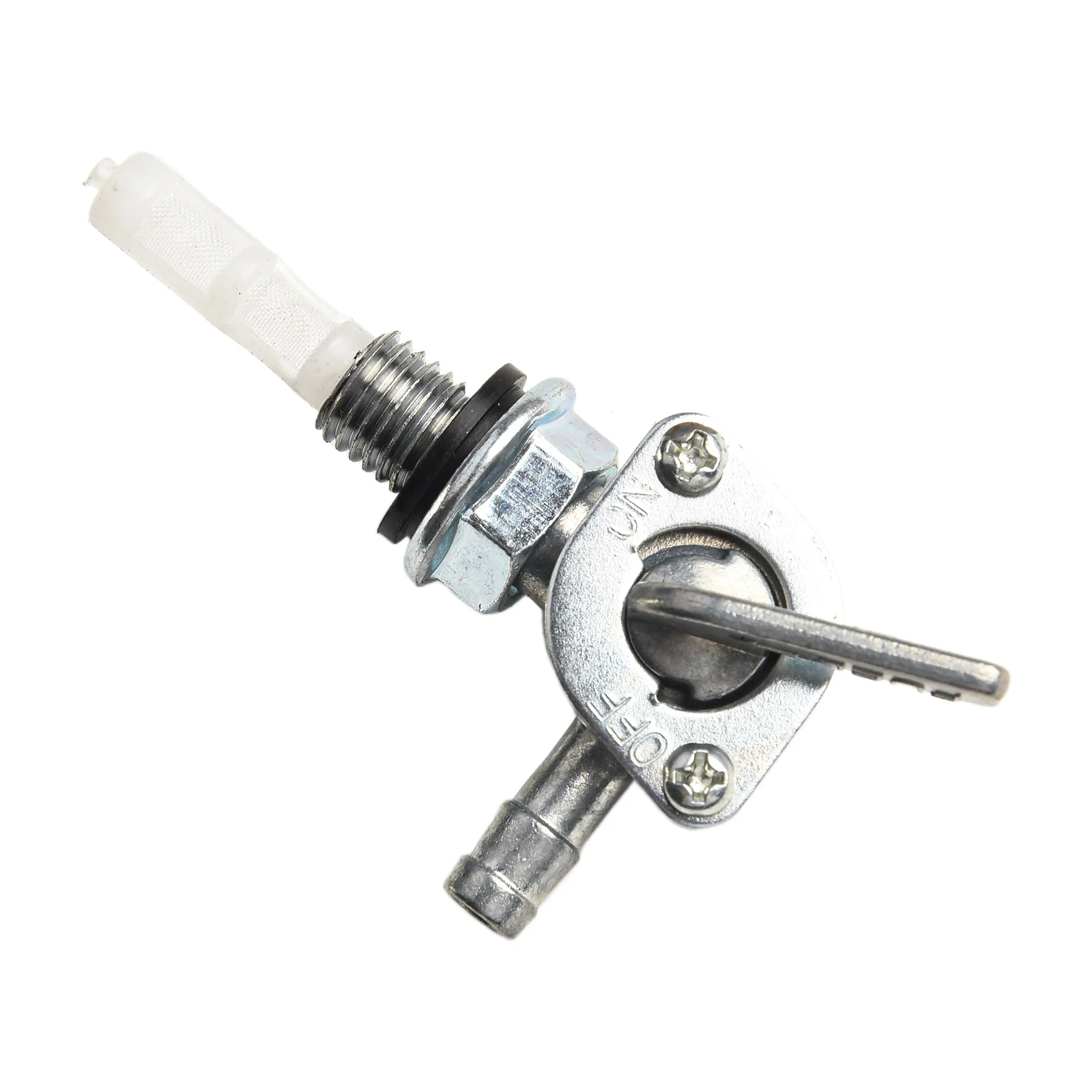 Brandneues, hochwertiges Schaltventil, Kraftstoff, 1/4 Zoll Schlauch, 1 Stück, 90-Grad-Zubehör, Wasserhahn, Kraftstoffabschaltung, Rasenmäher