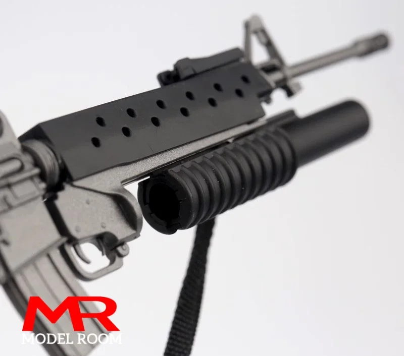 ZYTOYS 1/6 Scale M16A1+M203 Model Soldier Gun Scene Accessories Props Fit 12'' Soldier Action Figure Body Dolls view 6