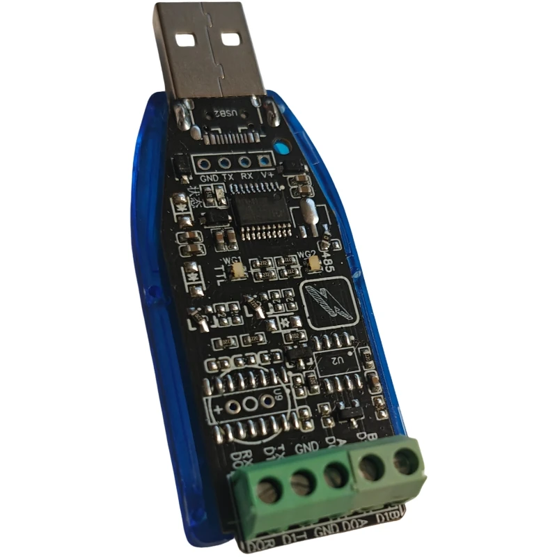 2 Channel Wiegand To USB Wiegand Signal Converter WG26/WG34 Virtual Serial Port HID-USB Adjustable