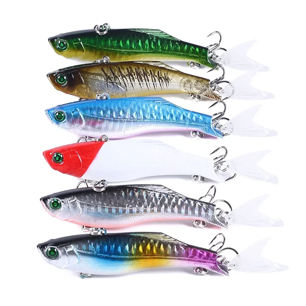 Fishing Lures Bait Bionic VIB Outdoor Vibration Rattlin Lures Crankbait Madness Winter Ice Fishing for Pike Perch Bass Trout