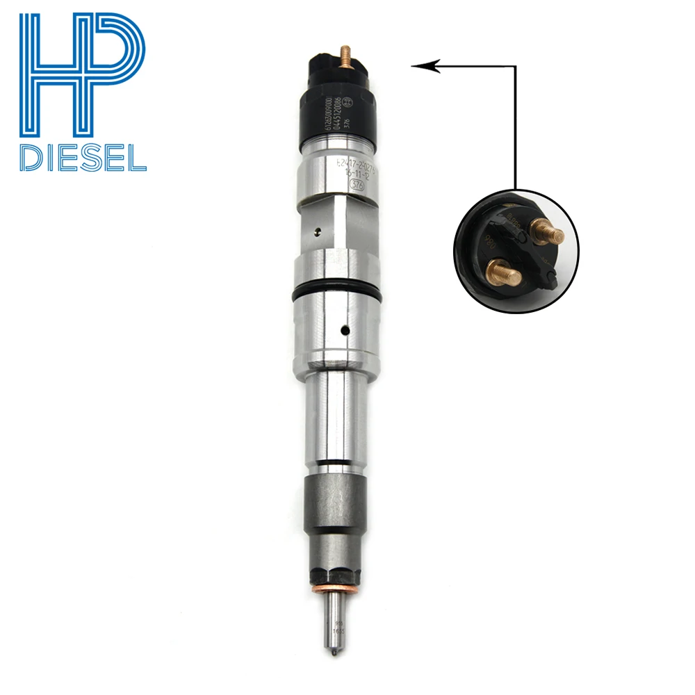4pcs/set 0445120121,Fuel Injector,For Nozzle DLLA142P1709/Control Valve F00RJ01941,For Bosch,Fuel Engine Injection System Part