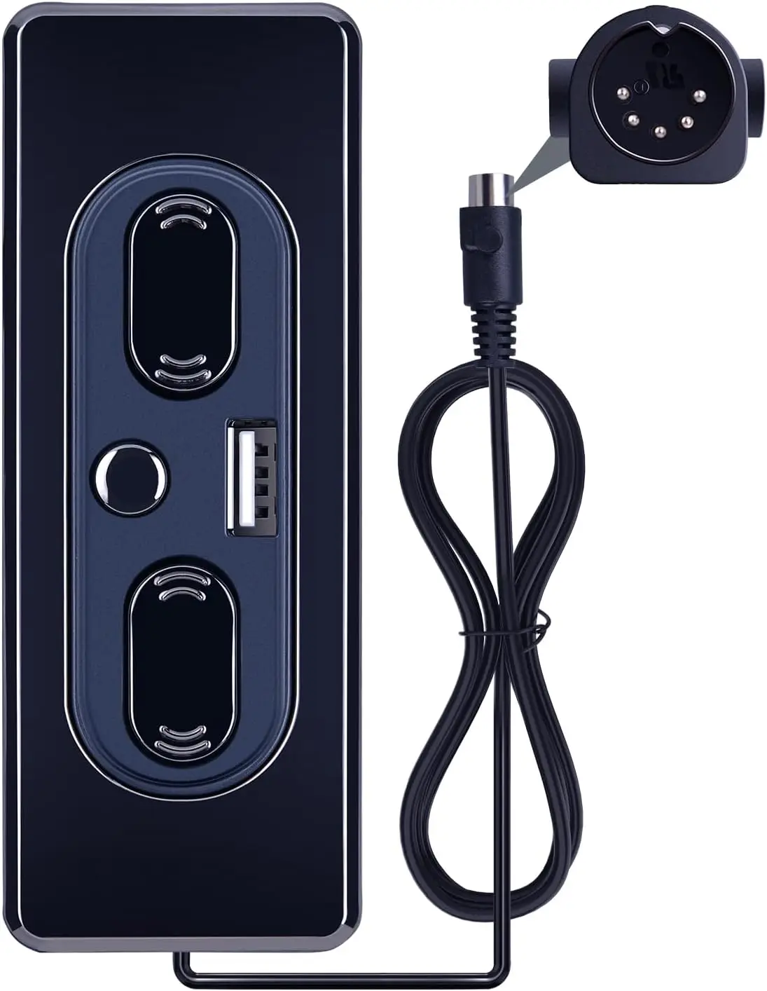 

5-кнопочный 5-контактный электрический пульт дистанционного управления для кресла с откидной спинкой, ручное управление с USB