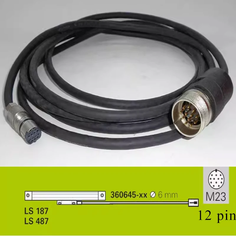 LS187 LS487 Communication Cable 360645-03 360645-06 360645-09