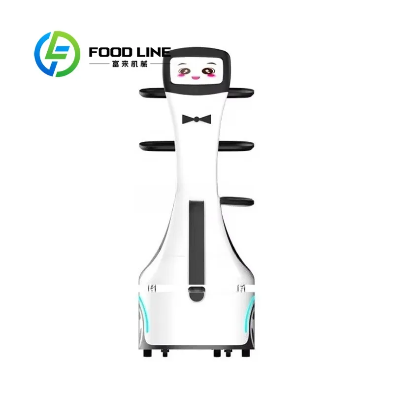 Voice-guided, precise food delivery robot for small and medium-sized restaurants