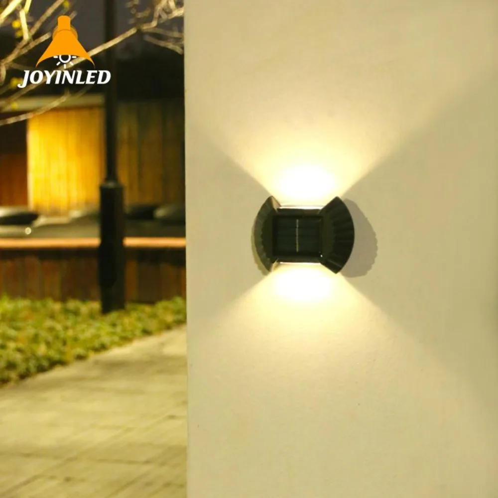 

Solar Wall Lights Outdoor Patio Landscape Garden Ambience Wall Decoration Balcony Terrace Up and Down Glowing Wall Washer Lights