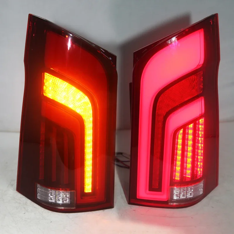 Full Led Strip Rear Light 2016-2019 New Viano Led Tail Lamp Red For Vito