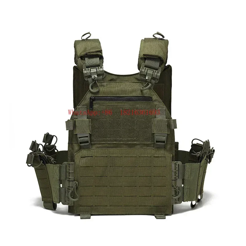 Limited Offer Quick Release Tactical Vest Hunting Men Plate Carrier Chest Rig Military Combat Armor Vests Outdoor CS Training
