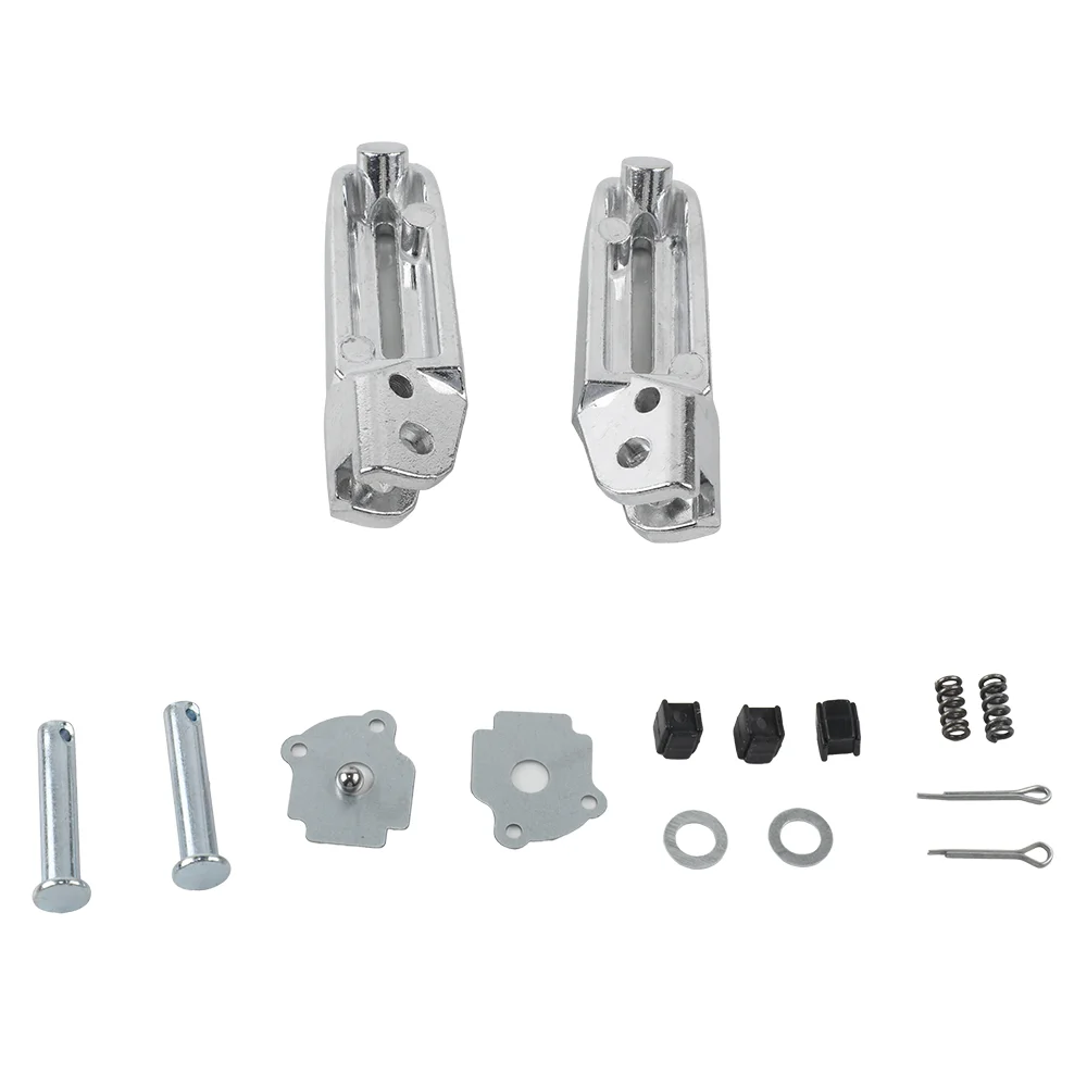 Motorcycle Accessories Rear Footrest Footpegs Foot Pegs Foot Rests Pedals For Bajaj Pulsar NS200 NS220 NS 200 220 200NS 200 NS