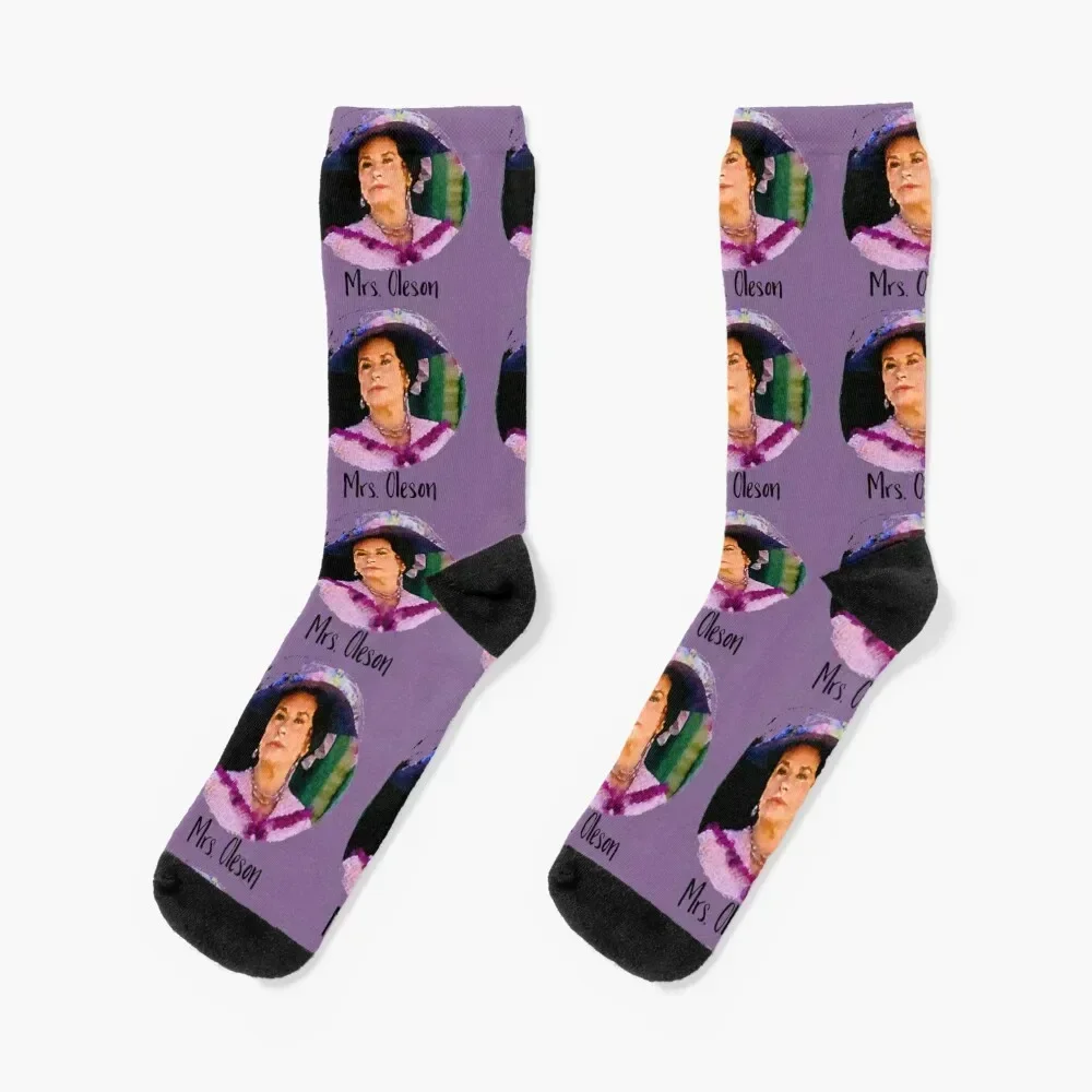 

Little House on the Prairie Mrs. Oleson Socks japanese fashion luxury cycling snow Men Socks Luxury Brand Women's