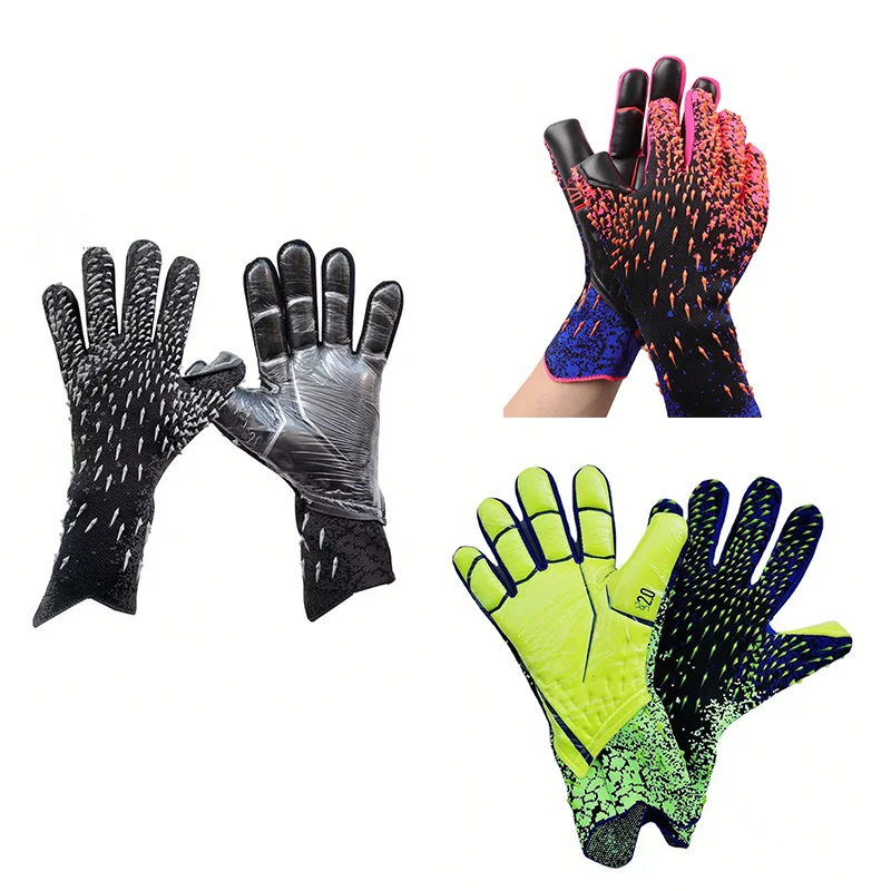 

A pair of soccer goalkeeper gloves
