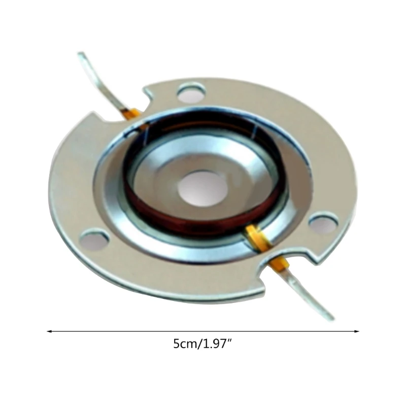 25,4 mm Importowana metalowa folia tytanowa Jedwabna membrana boczna 25-rdzeniowy głośnik wysokotonowy Cewka drgająca Folia naprawcza głośnika 6Ohm — zdjęcie produktu 6