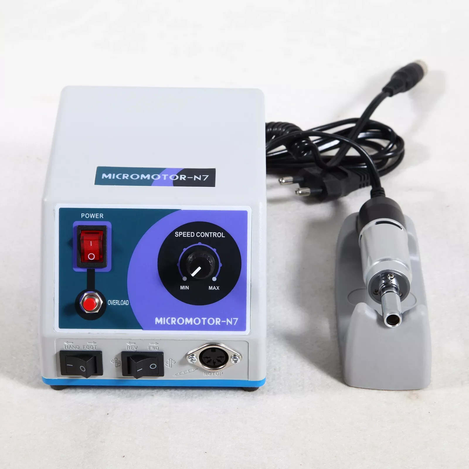 Dental Lab Marathon Micro Motor N7 Polisher Machine With Electric E-type Motor Handpiece 110V/220V