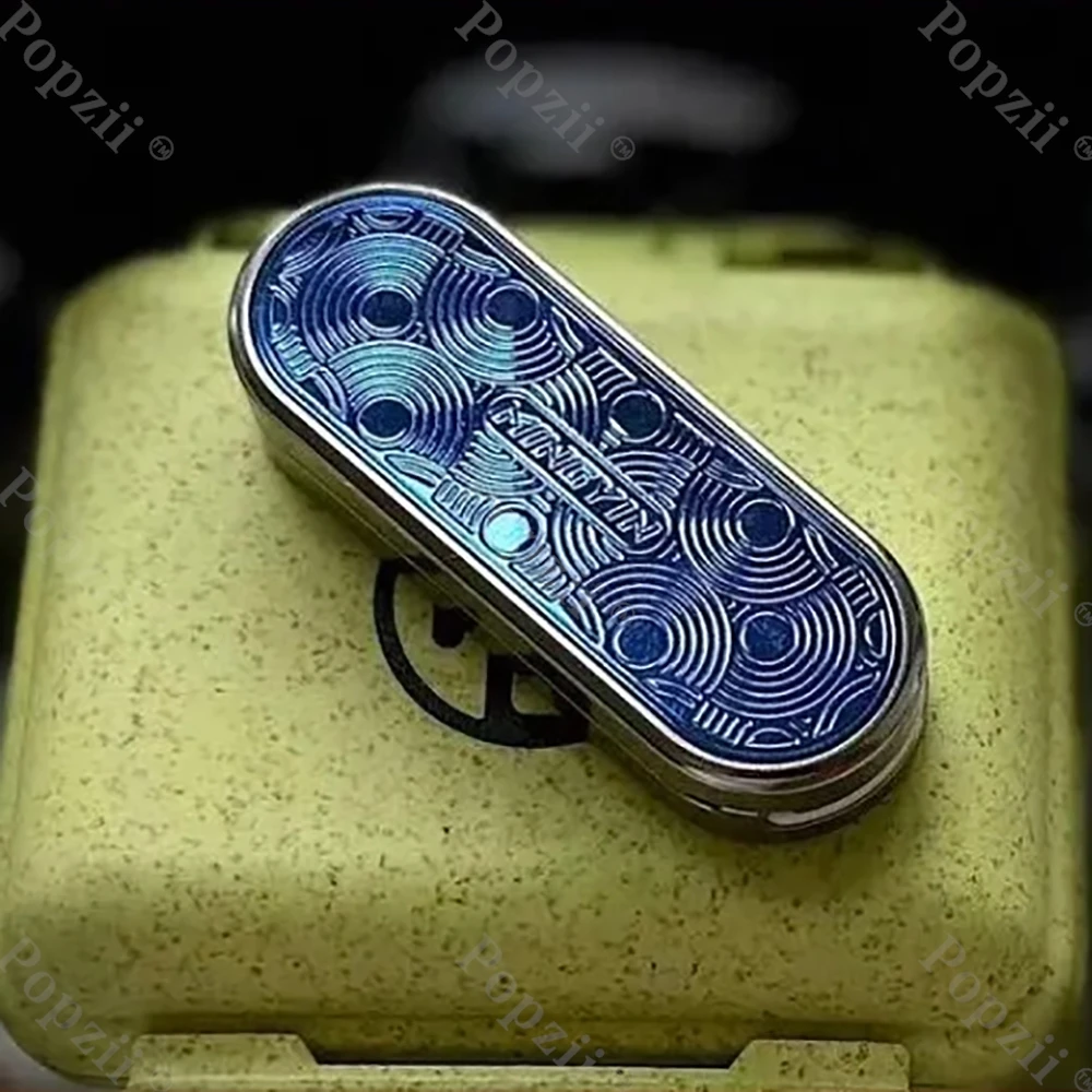 DLEDC MINGYIN Fidget Slider Titanium Stress Relief Toy Push Slider Fidget Toys For Adults Office Desk Anxiety Relief Gadgets