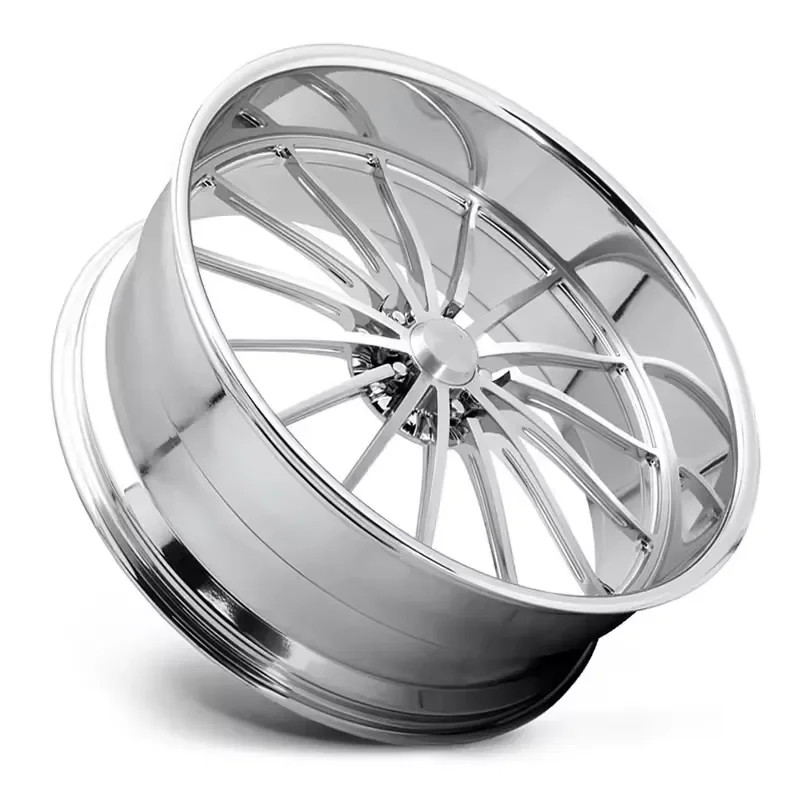 i Deep Dish Truck Forged Rims 20-30 Inch 5/6 Holes/lugs Chrome Multi Spokes Forged Wheels