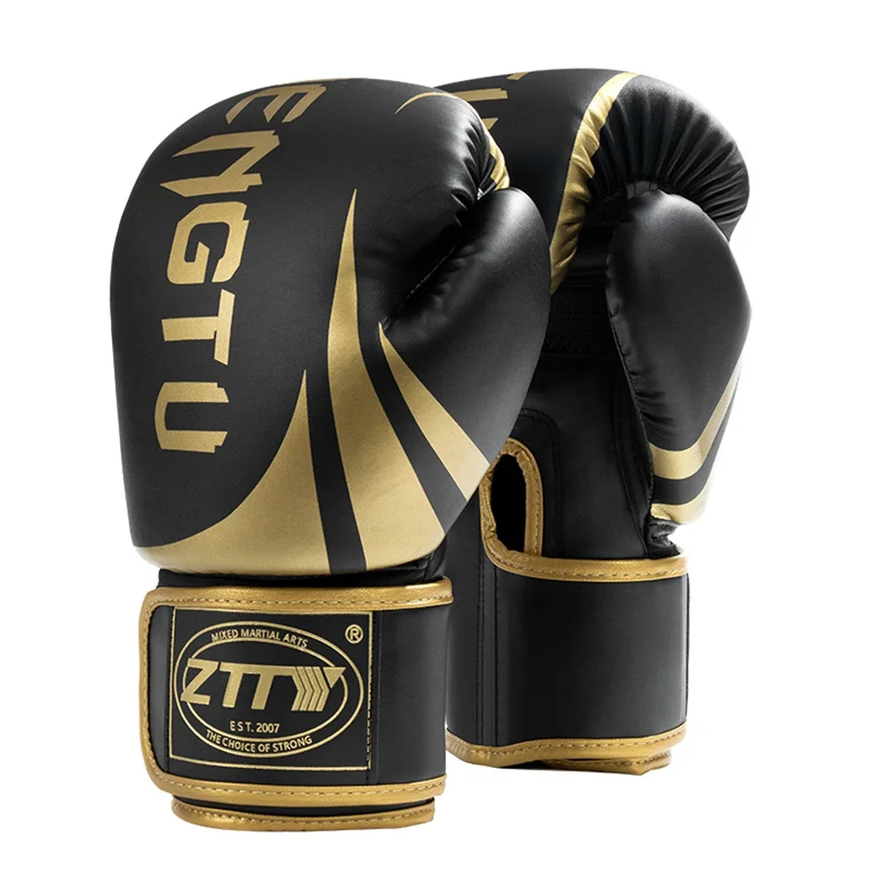 

Boxing Gloves for Men and Women PU Leather Breathable Design for Boxing Kickboxing MMA Fighting, Workout Gloves for Boxing