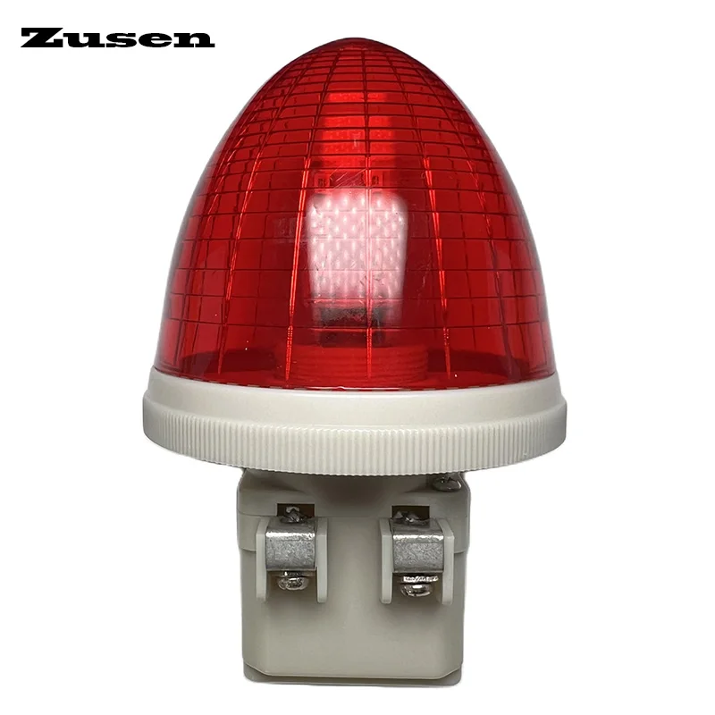 

Zusen TB30-R 12V 24V 110V 220V Red LED Equipment Signal Indicator Light Warning Light Always on