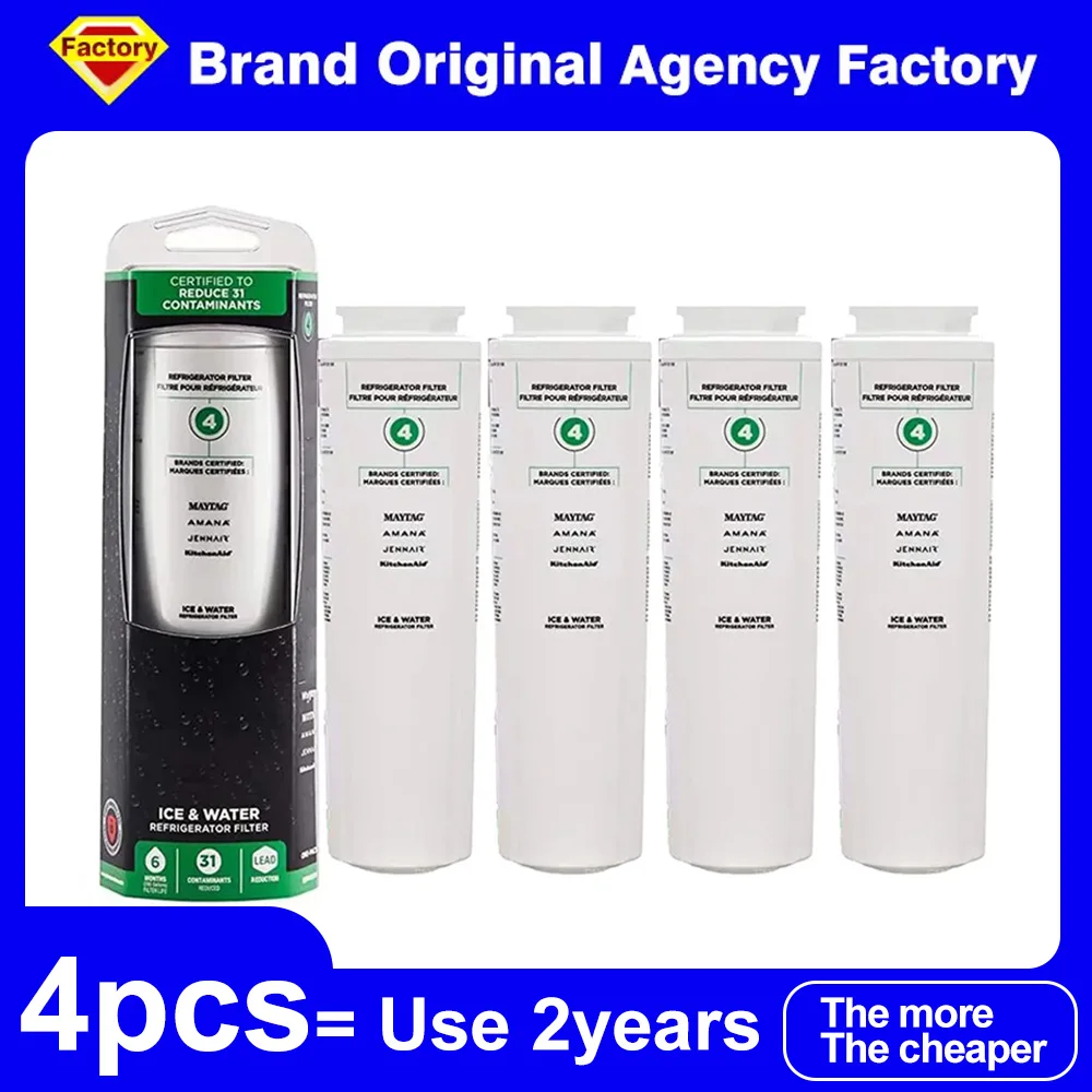 NSF Certified Compatible with Whirlpool EDR4RXD1 Refrigerator Water Filter 4396395 Maytag UKF8001 UKF8001AXX RFC0900A UKF8001P